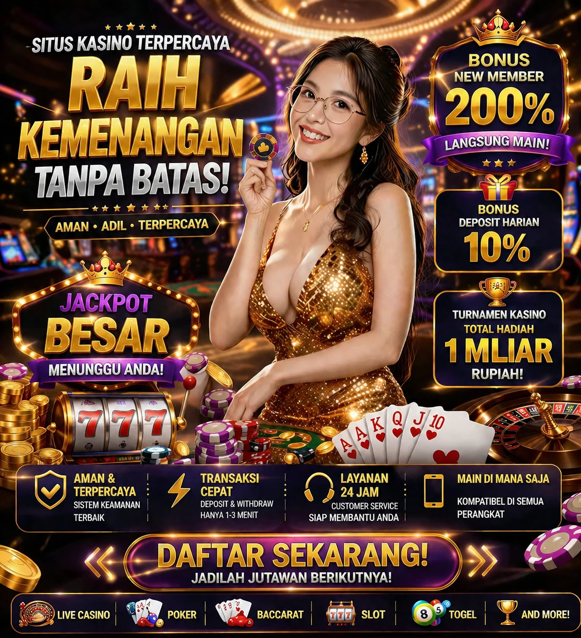 Roleta e blackjack 5k5k